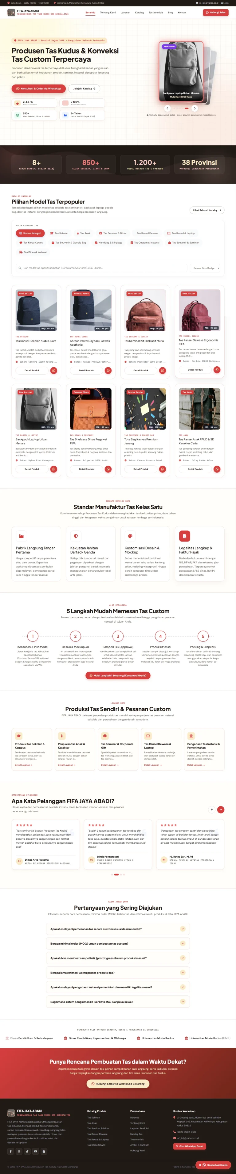 Homepage FJA